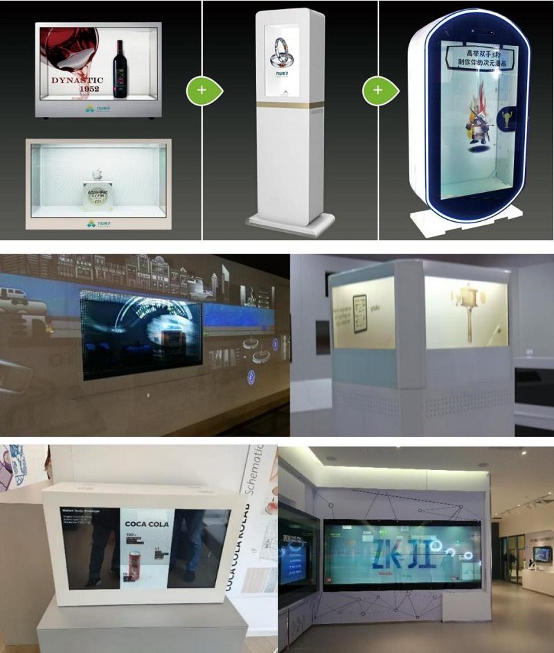 Application for transparent LCD